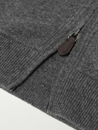 Loro Piana - Cashmere Zip-Up Hoodie - Gray