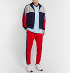 Nike - Martine Rose Slim-Fit Tapered Striped Tech-Jersey Track Pants - Men - Red