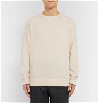 Brunello Cucinelli - Contrast-Tipped Cashmere Sweater - Men - Cream