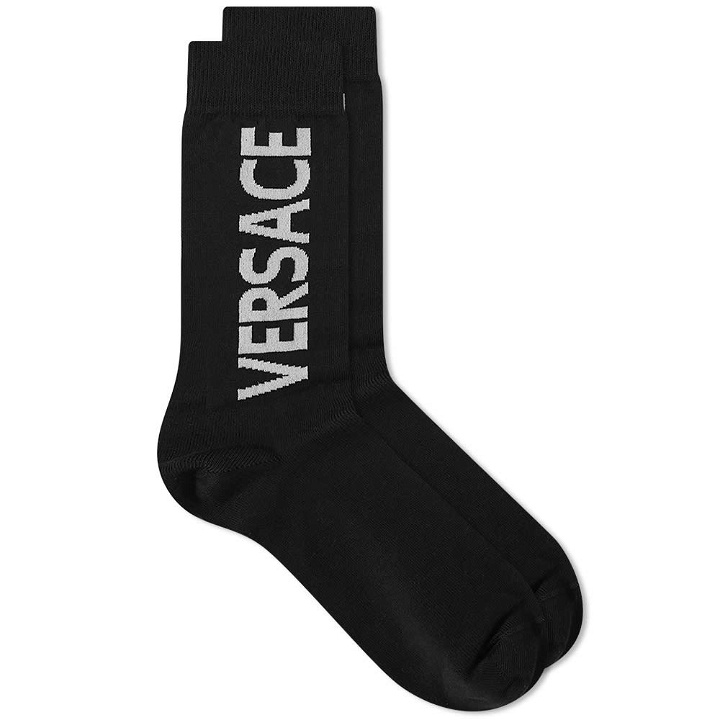Photo: Versace Logo Socks