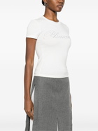 Blumarine Jersey T-Shirt in White