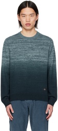 PS by Paul Smith Blue Crewneck Sweater