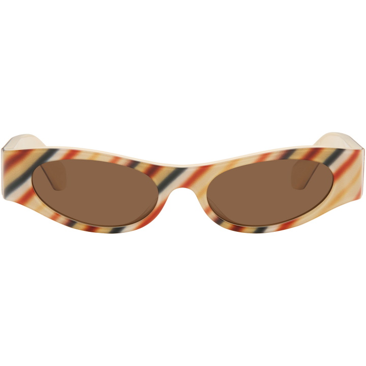 Photo: LOEWE Beige Flash Slim Cateye Sunglasses