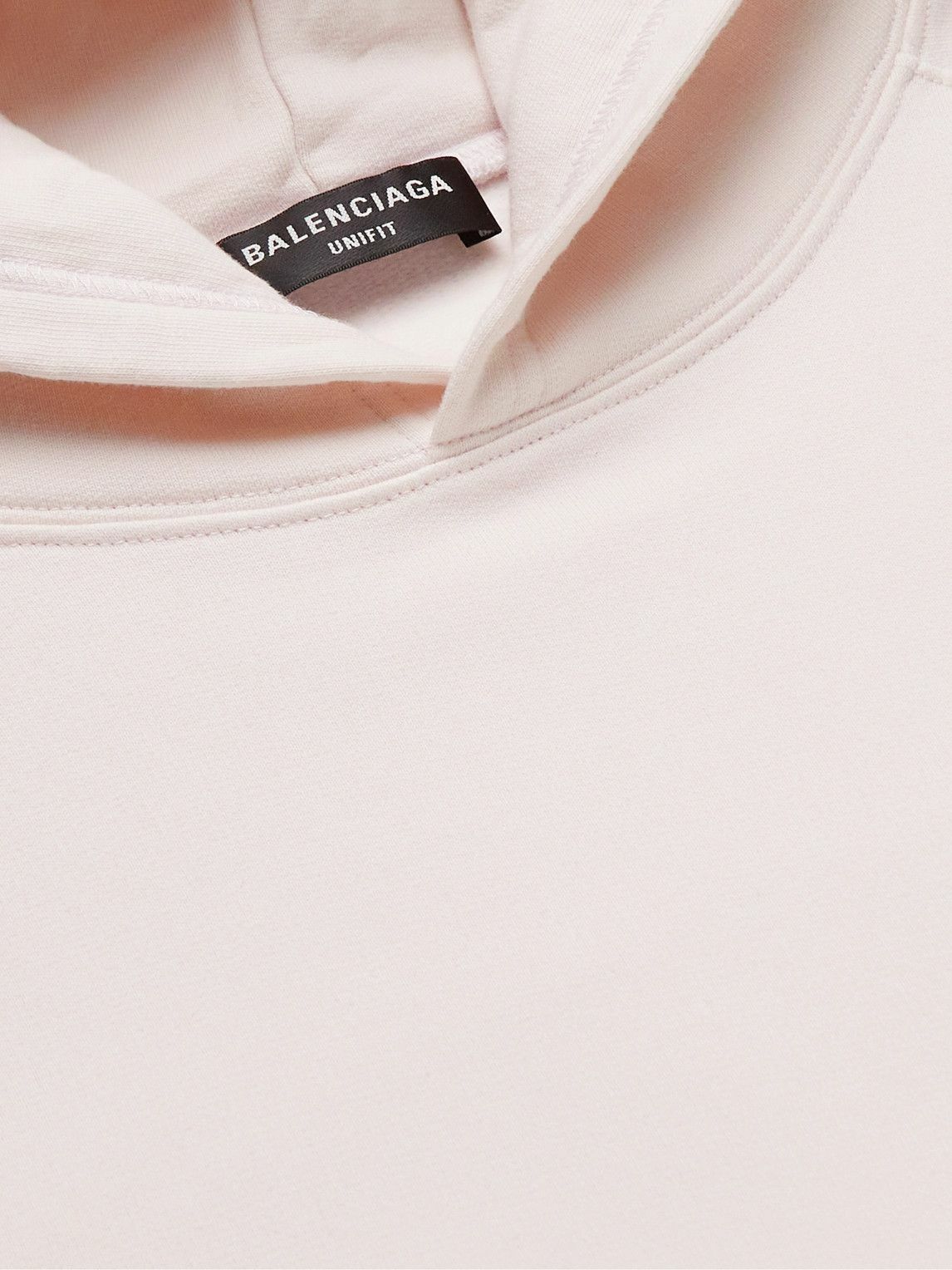 Balenciaga - Oversized Logo-Print Cotton-Jersey Hoodie
