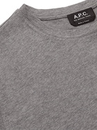 A.P.C. - Jimmy Cotton-Jersey T-Shirt - Gray