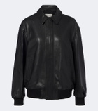 Nour Hammour Toyen leather blouson jacket