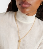 Toteme 24kt gold-plated chain necklace
