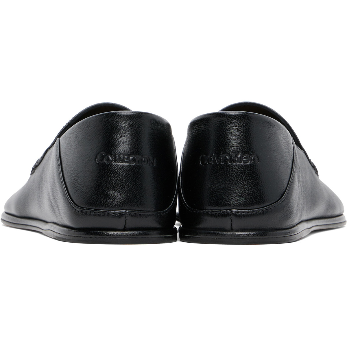 Calvin Klein Collection Black Vela Loafers