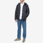 Stone Island Men's Lightweight Hooded Down Jacket in Navy