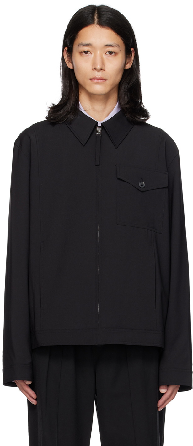 Helmut Lang Black ZipUp Jacket Helmut Lang