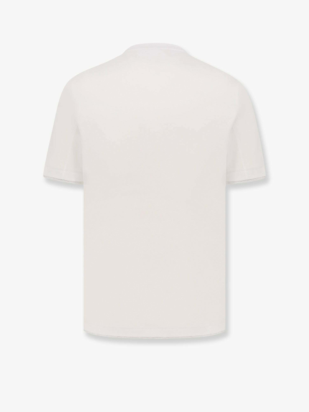 Brunello Cucinelli White T Shirt Mens Brunello Cucinelli