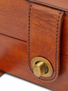 THE CONRAN SHOP Wood & Leather Backgammon Set