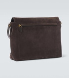 Tom Ford Medium suede messenger bag