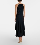 Dorothee Schumacher Modern Flow tiered midi skirt