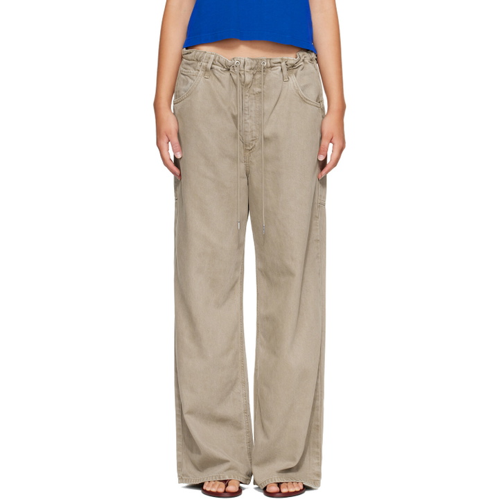 Photo: AGOLDE Beige Shaw Jeans