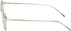 LOEWE Gold Slim Sunglasses
