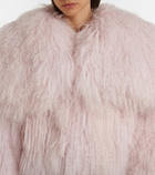 The Attico Shearling jacket