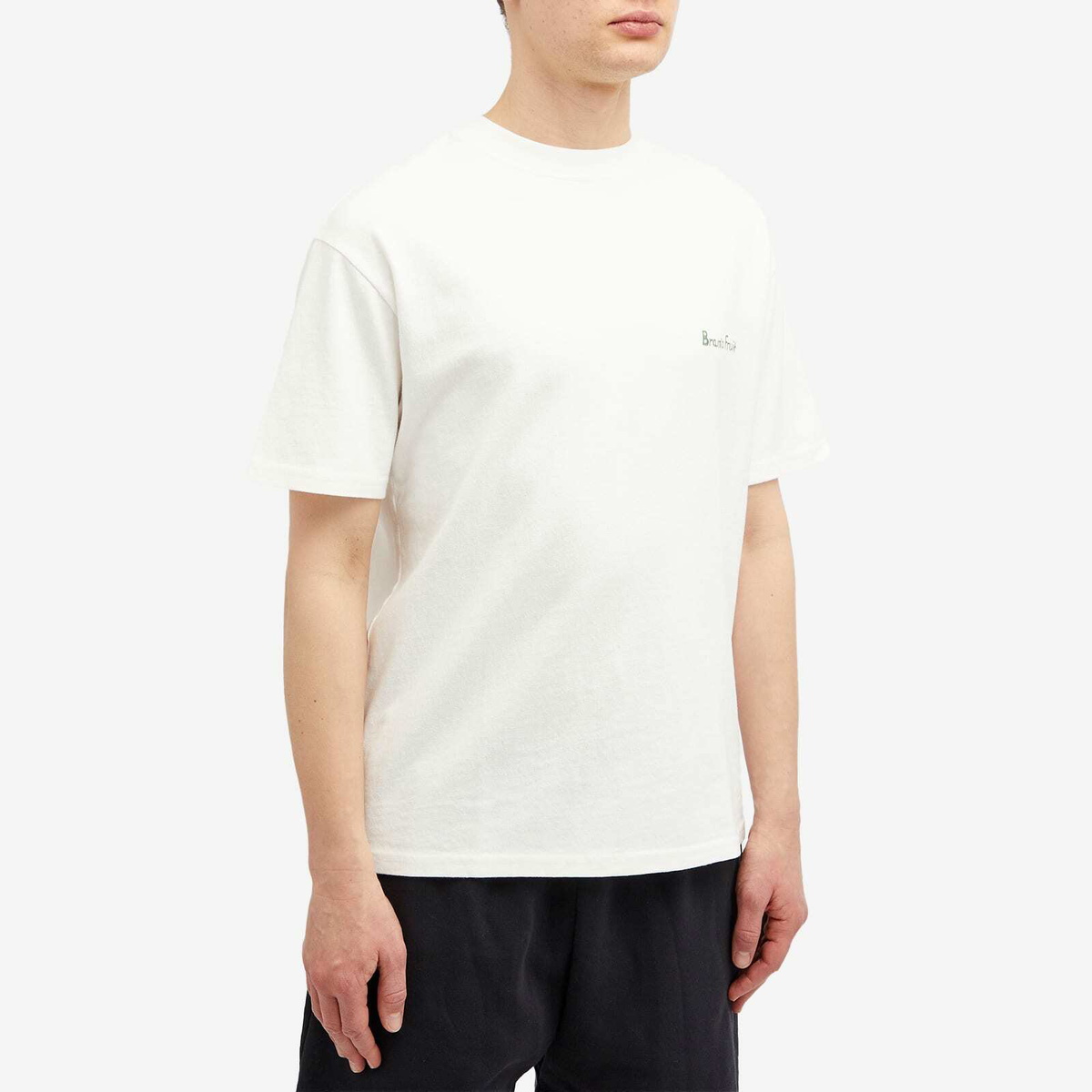 Bram's Fruit Men's Apple of My Eye T-Shirt in Antique White