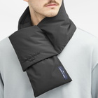 Comme des Garçons Homme Men's Logo Muffler Scarf in Black 