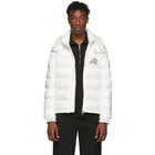 Moncler White Down Bramant Jacket