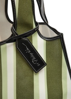 3.1 Phillip Lim Dual Stripe Market Tote - Green - One Size