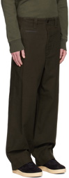 MHL by Margaret Howell Brown Straight-Leg Trousers