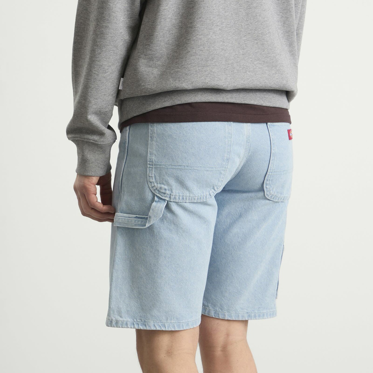 Dickies Men's 993 Denim Carpenter Shorts in Vintage Aged Blue