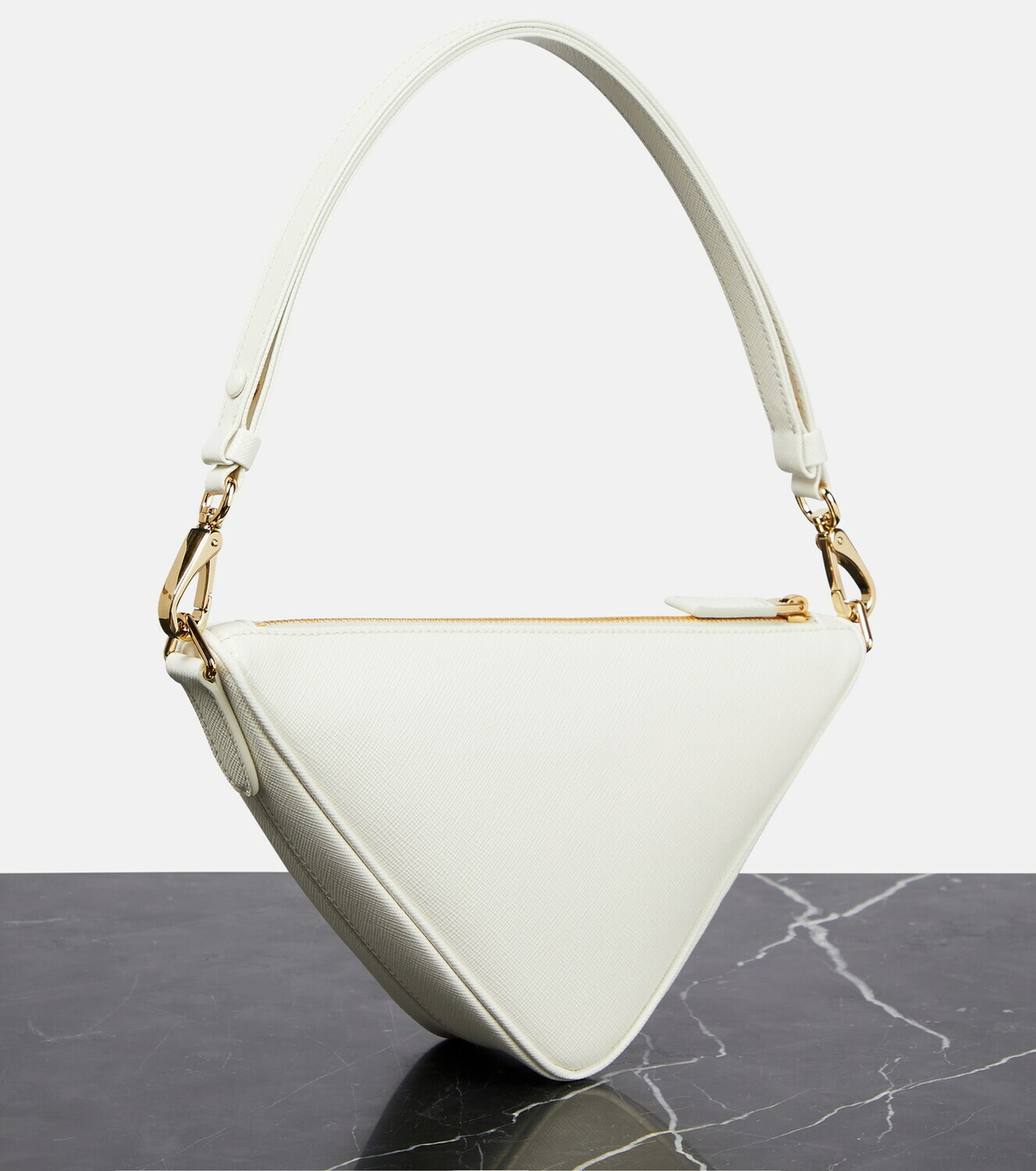Prada Triangle leather shoulder bag Prada