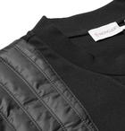 Moncler Genius - 5 Moncler Craig Green Nylon-Panelled Cotton-Blend Jersey Sweatshirt - Men - Black