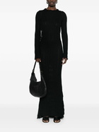 Jade Cropper Open-Back Knitted Maxi Dress
