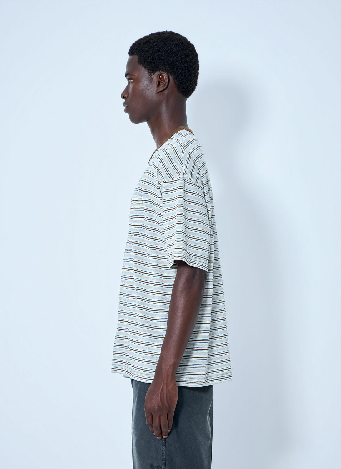 Visvim Mondo Border Stripe T-Shirt