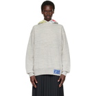 Stefan Cooke Gray AG Spalding Edition CB Patch Sideline Parka Hoodie
