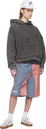 PDF Blue & Pink Low Ride Shorts