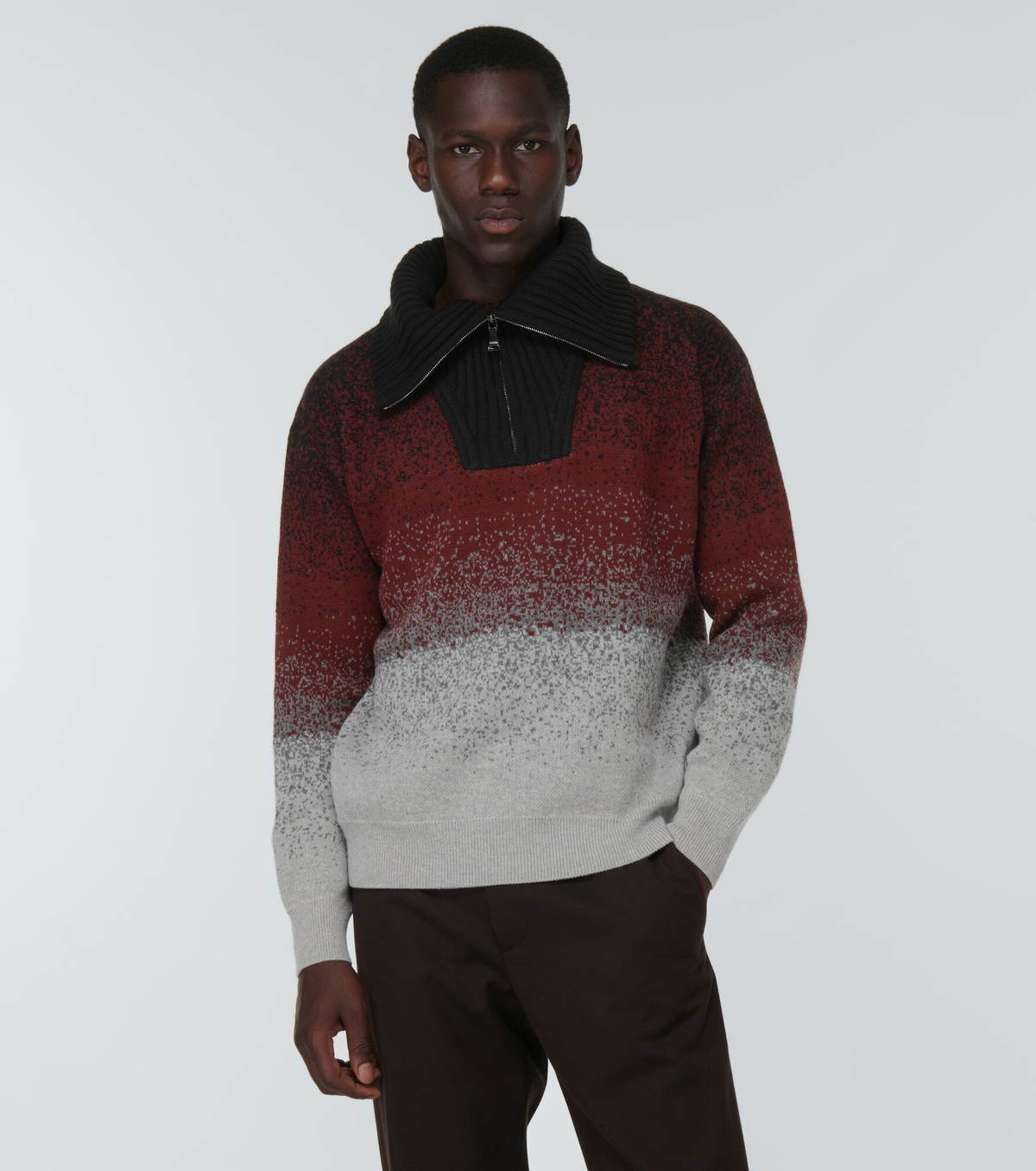 Missoni - Wool half-zip sweater Missoni