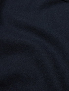 Drake's - Wool Shirt - Blue