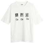 ACMH by Magic Castles Men's Cha Cha Cha T-Shirt in Off White