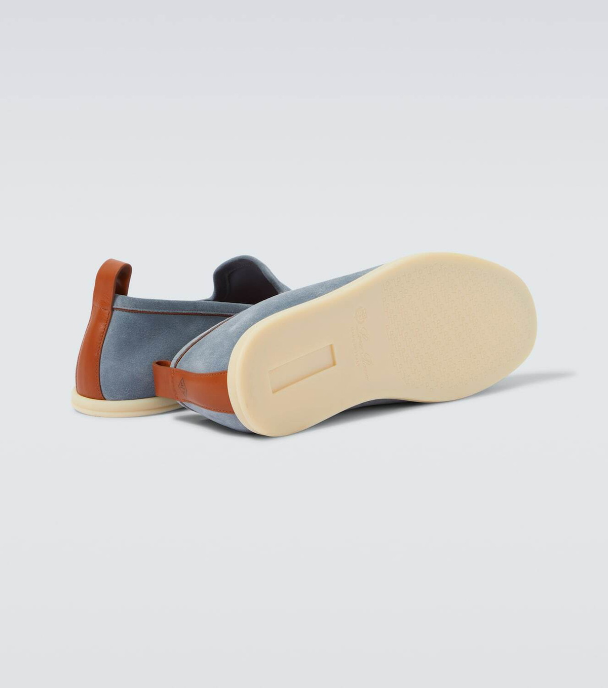 Loro Piana Venice Walk suede loafers