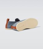 Loro Piana Venice Walk suede loafers
