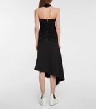 Loewe Halterneck crêpe jersey top