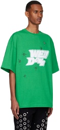 We11done Green Cotton T-Shirt