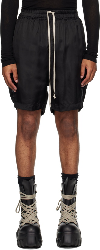 Photo: Rick Owens Black Concordians Boxers Shorts