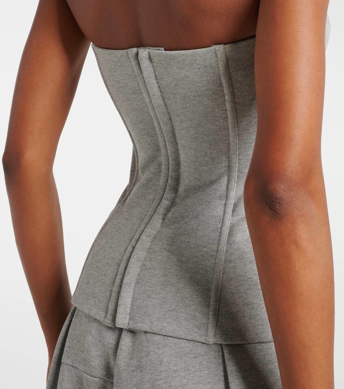 Vetements Cotton jersey corset