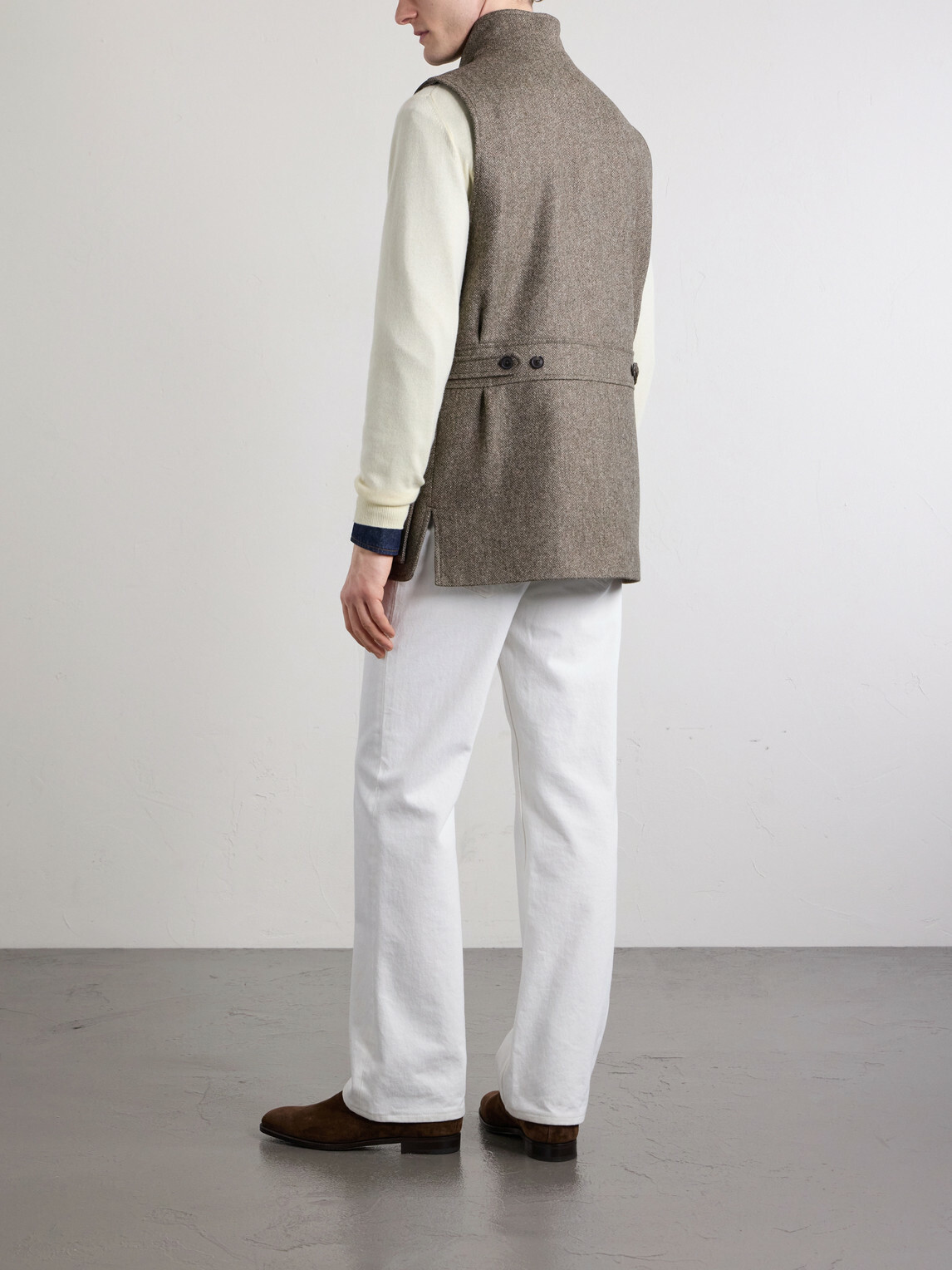 Purdey - Wool-Tweed Gilet - Green