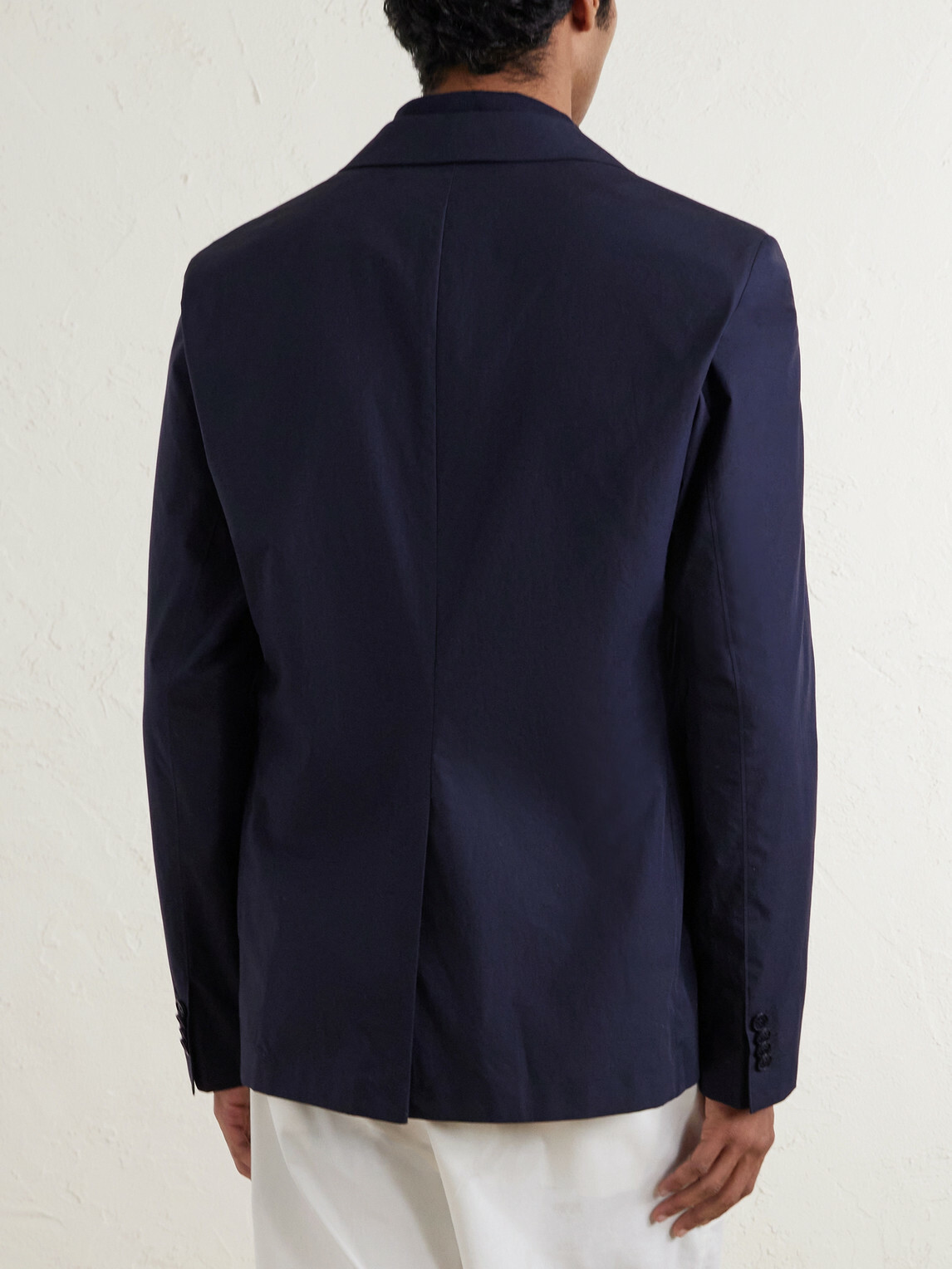 Orlebar Brown - Mathis Single-Breasted Cotton Blazer - Blue
