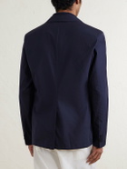 Orlebar Brown - Mathis Single-Breasted Cotton Blazer - Blue