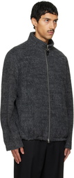 Solid Homme Gray Alpaca Jacket