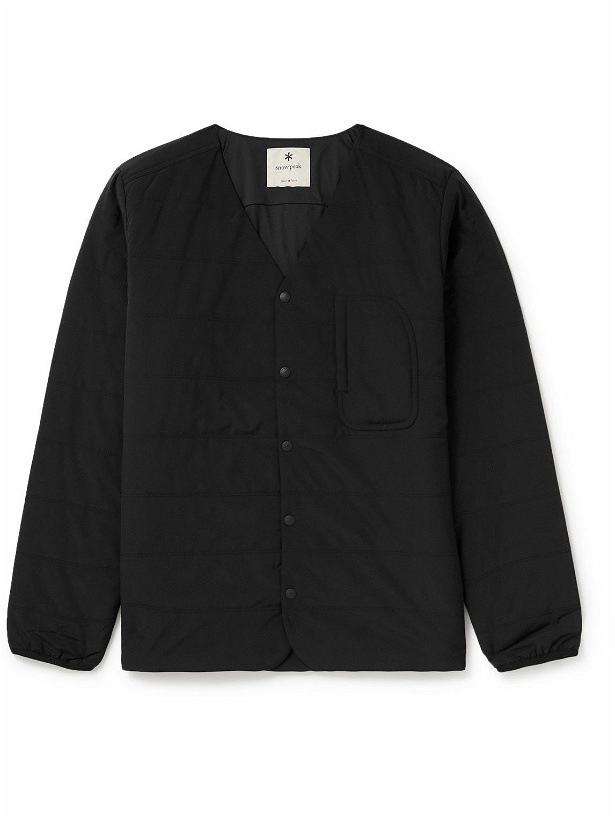 Photo: Snow Peak - Quilted Shell Jacket - Black