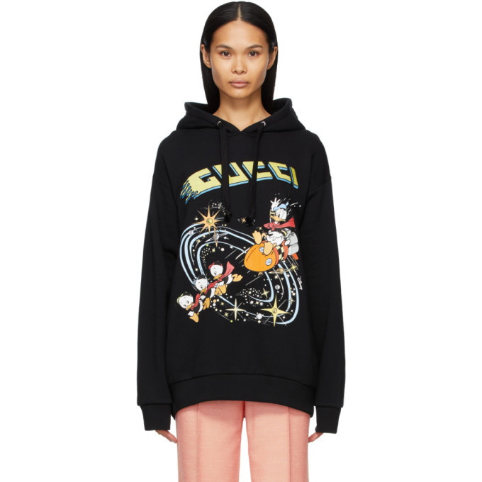 Photo: Gucci Black Disney Edition Donald Duck Hoodie