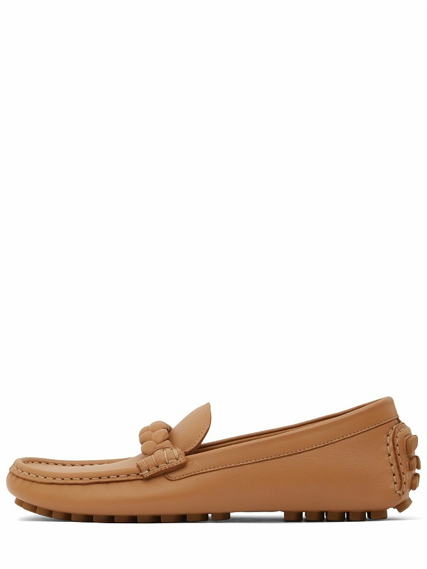 Photo: GIANVITO ROSSI - 10mm Monza Leather Loafers