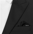 Lanvin - Silk-Twill Pocket Square - Black